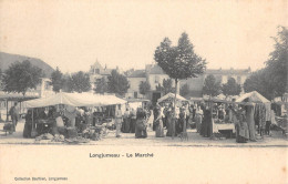 CPA 91 LONGJUMEAU / LE MARCHE - Longjumeau