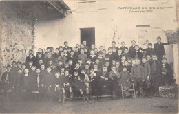 CPA 91 BRUNOY / PATRONAGE DE BRUNOY / DECEMBRE 1907 / Cpa Rare - Brunoy