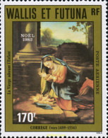 310052 MNH WALLIS Y FUTUNA 1982 NAVIDAD - PINTURAS - Usati