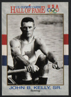 UNITED STATES - U.S. OLYMPIC CARDS HALL OF FAME - ROWING - JOHN B. KELLY - # 47 - Trading Cards