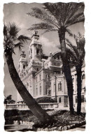MONACO--Monte-Carlo-1958--Le Casino Et Les Terrasses ....cachet. Radio Monte-Carlo ........timbre - Las Terrazas