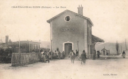 Chatillon En Diois * La Gare * Train Locomotive Machine Ligne Chemin De Fer De La Drome * Villageois - Châtillon-en-Diois