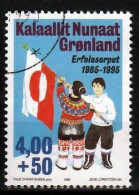 Groenland Mi 273 Groenlandse Vlag Gestempeld - Gebruikt