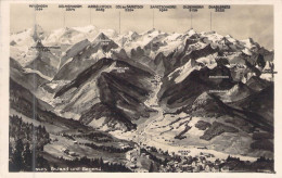 [-50%] SUISSE - Gstaad Und Gegend- Carte Postale Ancienne - Gstaad