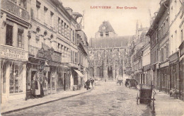 FRANCE - 27 - LOUVIERS - Rue Grande - Carte Postale Ancienne - Louviers