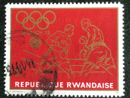 Rwanda - République Rwandaise - 15/50 - (°)used - 1971 - Michel 456 - Olympische Spelen - Used Stamps