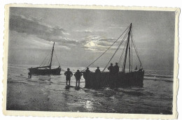 OOSTDUINKERKE -Bains --  Songerie En Contre-jour  --  Als De Schaduw Langer Wordt - Oostduinkerke