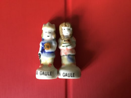 2 Fèves En Duo LA BOULANGERIE À TRAVERS LE TEMPS / NORDIA 1996 / LA GAULE - Geschichte