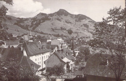 SUISSE - Château D'Oex - Ligne MOB - Carte Postale Ancienne - Au