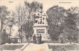 SUISSE - BASEL - Strassburgerdenkmal - Carte Postale Ancienne - Basel