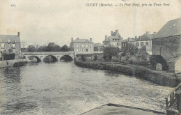 CPA 50 Manche > Ducey Le Pont Neuf Pris Du Vieux Pont - Ducey