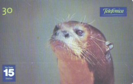 Brazil:Brasil:Used Phonecard, Telefonica, 30 Units, Otter, 2001 - Brasilien