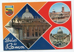 AK 122609 ITALY - Roma - Mehransichten, Panoramakarten