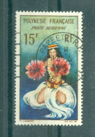 POLYNESIE FRANCAISE - POSTE AERIENNE N°7 Oblitéré - Danseuse Tahitienne. - Usados