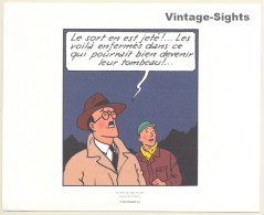 Tintin: Extrait De Objectif Lune *2 (Lithography Hergé Moulinsart 2010) - Sérigraphies & Lithographies