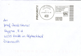 Brief Von 4028 Linz PP Mit 100 Cent Bar Frei 2023 - Covers & Documents