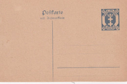 ALLEMAGNE ENTIER POSTAL REPONSE - Entiers Postaux