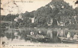 Chennevières Sur Marne * Le Port * Le Château De L'étape * De La Varenne à Champigny * Pêche Pêcheurs à La Ligne - Chennevieres Sur Marne