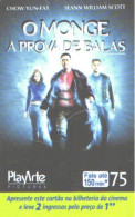 Brazil:Brasil:Used Phonecard, Telefonica, 75 Units, Movie Omonge A Prova De Balas, 2003 - Brasilien