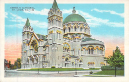 ETAT UNIS - MISSOURI - Catholic Cathedral ST Louis - Carte Postale Ancienne - St Louis – Missouri