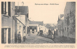 CPA 91 EPINAY SUR ORGE / PETIT VAUX / CAFE DE LA CEINTURE - Epinay-sur-Orge