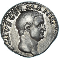 Monnaie, Vitellius, Denier, 69, Rome, TTB, Argent, RIC:I-66 Var. - La Dinastía Flavia (69 / 96)