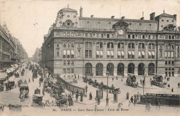 Paris * 8ème * La Gare St Lazare * La Cour De Rome * Omnibus - Metro, Stations