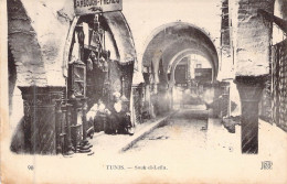 TUNIS - Souk El Leffa - Carte Postale Ancienne - Túnez