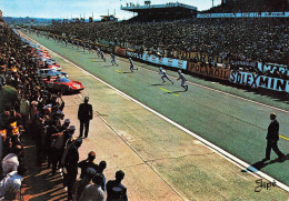 24heures Du Mans * CP N°1 * Le Départ * Course Automobile * Pilotes Voitures * + CACHET Juin 1966 - Le Mans