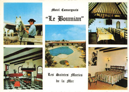 Les Saintes Maries De La Mer * LE BOUMIAN Motel Camarguais * Bar Hôtel Restaurant - Saintes Maries De La Mer