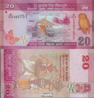 Sri Lanka Pick-Nr: 123 (2020) Bankfrisch 2020 20 Rupees - Sri Lanka