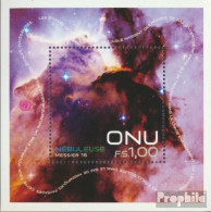 UNO - Genf Block34 (kompl.Ausg.) Postfrisch 2013 Weltraumwoche Nebel - Unused Stamps
