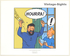 Tintin: Extrait De Les Bijoux De La Castafiore *2 (Lithography Hergé Moulinsart 2011) - Serigrafía & Litografía