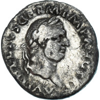 Monnaie, Vitellius, Denier, 69, Rome, TB+, Argent, RIC:I-90 - The Flavians (69 AD To 96 AD)