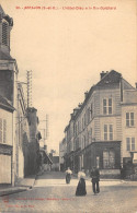 CPA 91 ARPAJON / L'HOTEL DIEU / RUE GUICHARD / Cliché Rare - Arpajon