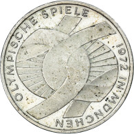 Monnaie, République Fédérale Allemande, 10 Mark, 1972, Hamburg, TTB, Argent - Commémoratives