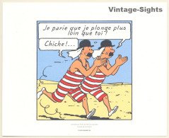 Tintin: Extrait De Tintin Au Pays De L'Or Noir *3 (Lithography Hergé Moulinsart 2011) - Serigrafia & Litografia