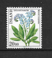 ISLANDE N°548 " MYOSOTIS " - Gebruikt