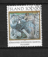 ISLANDE N°594  " SVEINSSON " - Oblitérés