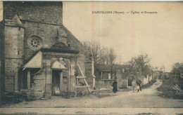 DAMVILLERS - Église Et Remparts  - Von 1915 (59481) - Damvillers