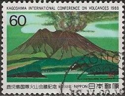 JAPAN 1988 International Conference On Volcanoes, Kagoshima - 60y. - Mount Sakura FU - Oblitérés