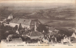 Langres * L'observatoire Et Panorama Nord Est De La Commune - Langres