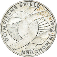 Monnaie, République Fédérale Allemande, 10 Mark, 1972, Karlsruhe, TTB+ - Herdenkingsmunt