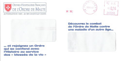 Enveloppe Destinéo : Ordre De Malte. - Lettres & Documents