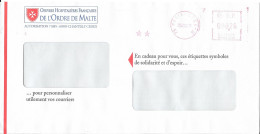 Enveloppe Destinéo : Ordre De Malte. - Storia Postale