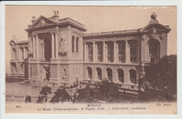 MONTE CARLO - PRINCIPAUTE DE MONACO - LE MUSEE OCEANOGRAPHIQUE - LA FACADE NORD - Ozeanographisches Museum