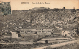 Cotignac * Vue Générale Du Village Et Les écoles * Groupe Scolaire - Cotignac