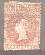 SOUTH AUSTRALIA 1876 QUEEN VICTORIA CAT GIBBONS N 125 PER 11 1/2 X 12 1/4 - Oblitérés