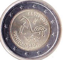 2 Euros Commémoratif Estonie 2021 - Estonia