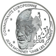 Monnaie, France, "UNIR LES HOMMES"., 100 Francs-15 Ecus, 1992, Pessac, 100 - Pruebas